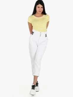 Solada T-shirt donna girocollo a righe