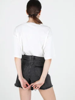 Solada T-shirt donna in cotone con taschino