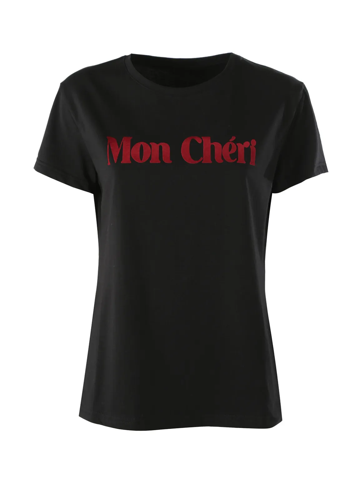 Solada T-shirt donna in cotone con stampa - nero