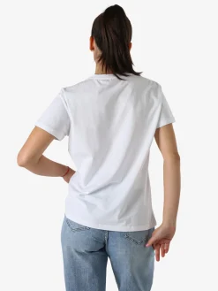 Solada T-shirt donna orsacchiotto con strass - blu