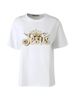 Solada T-shirt donna oversize con giromanica imbottito