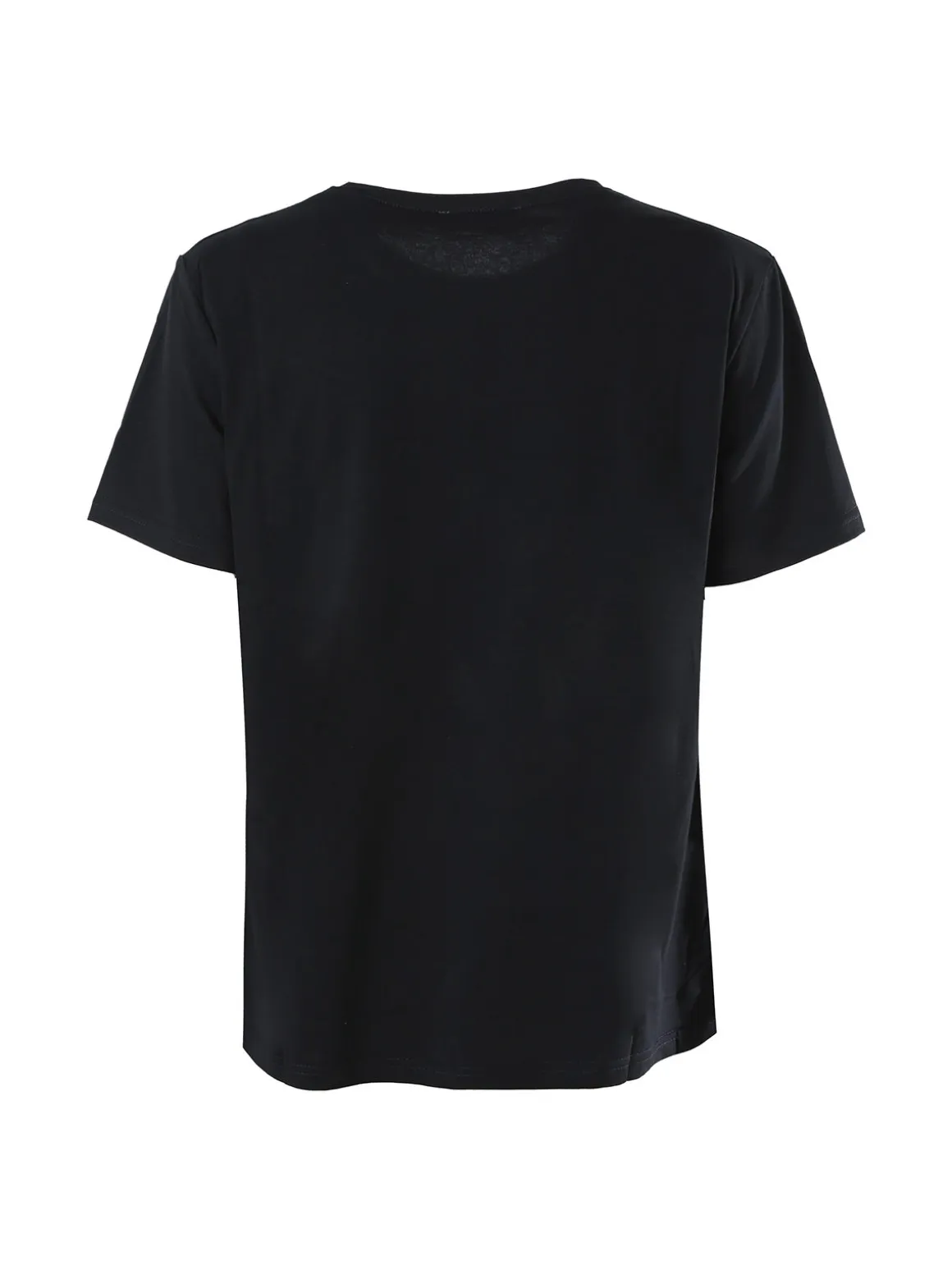 Solada T-shirt donna oversize in cotone - nero