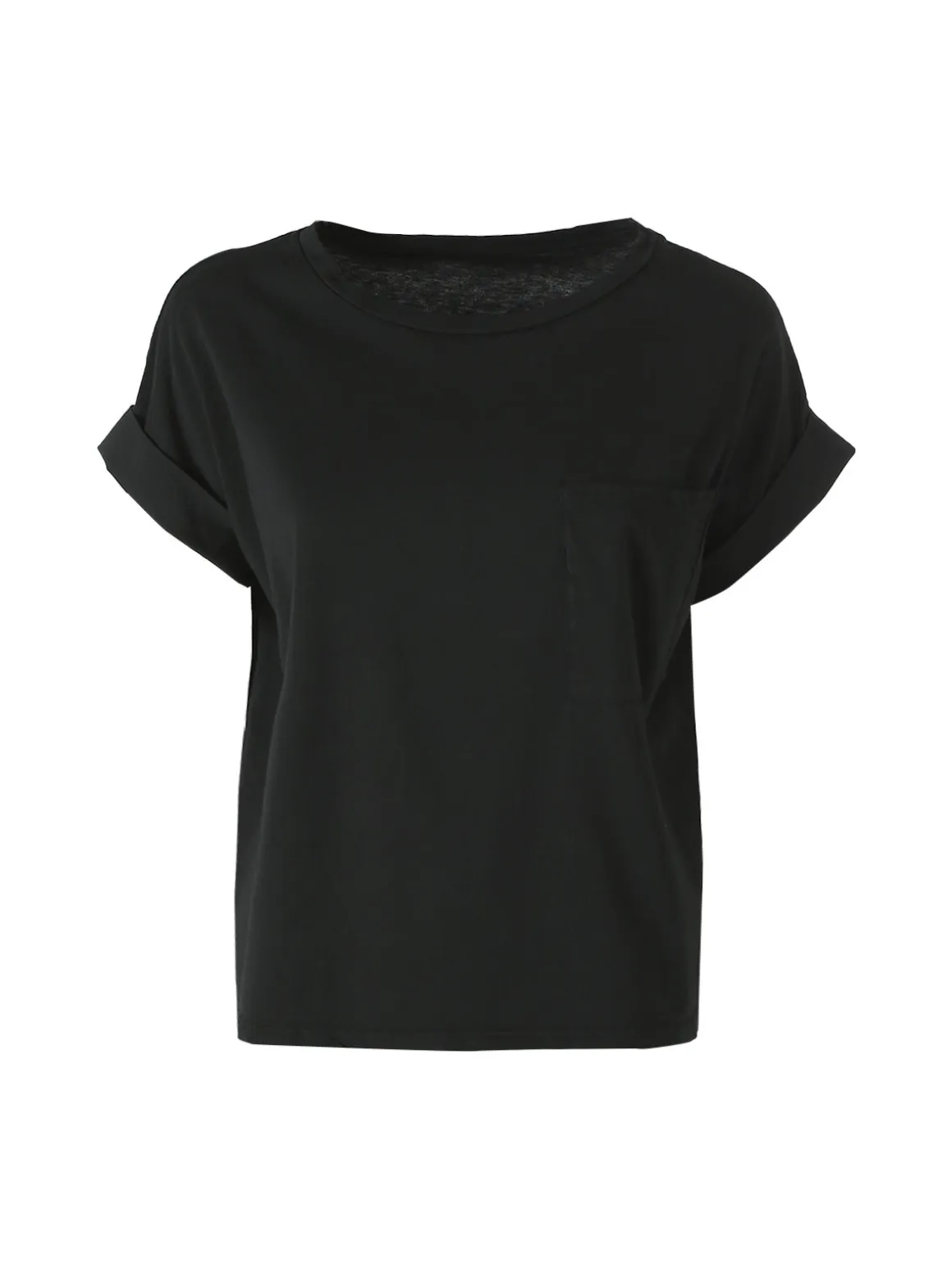 Solada T-shirt donna oversize in cotone elasticizzato - bianco