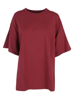 Solada T-shirt donna oversize tinta unita
