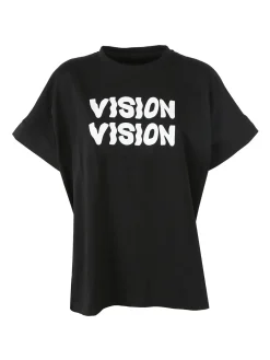 Solada T-shirt donna oversize con giromanica imbottito