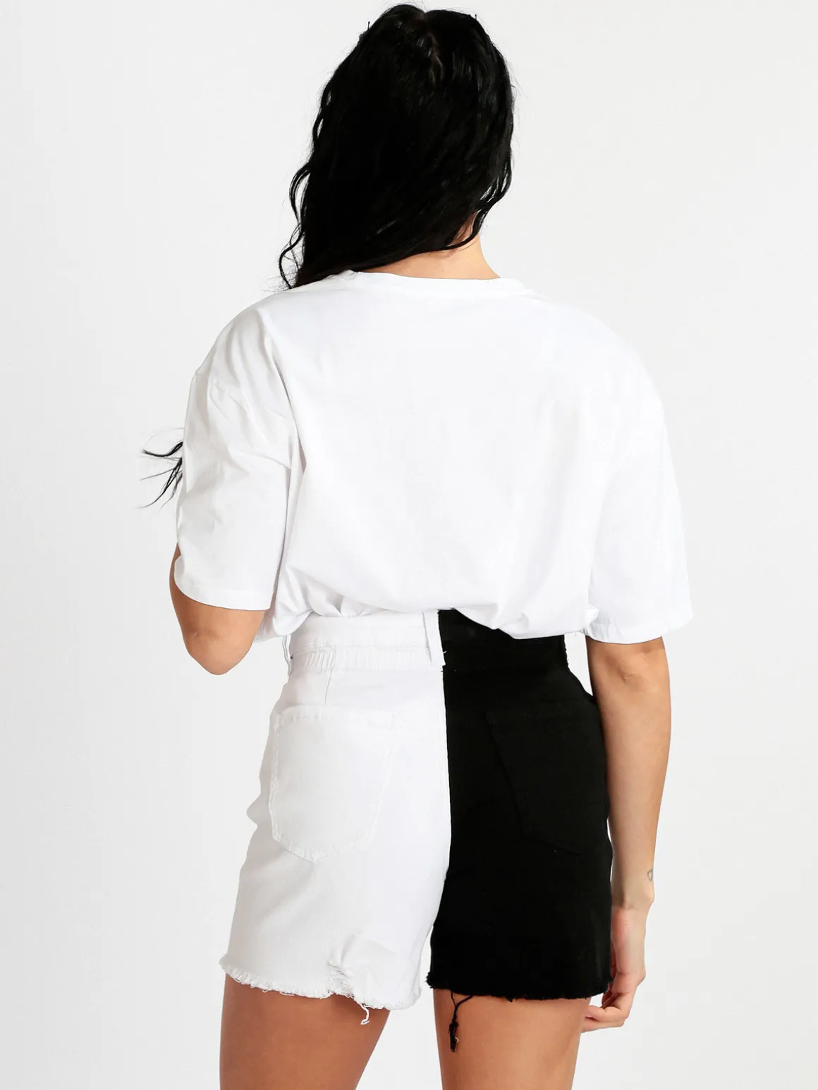 Solada T-shirt donna oversize con strass