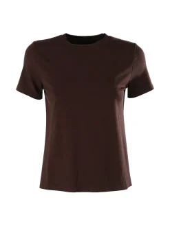 Solada T-shirt girocollo da donna - moro