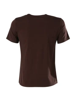 Solada T-shirt girocollo da donna - moro
