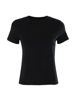 Solada T-shirt girocollo da donna - nero