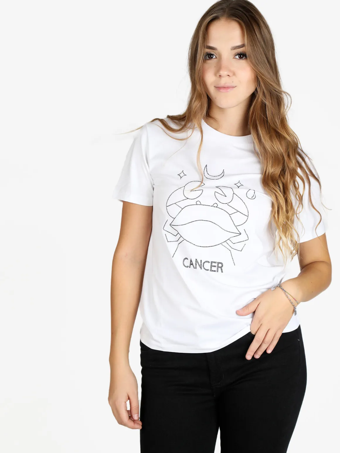 Solada T-shirt manica corta donna segno zodiacale Cancro