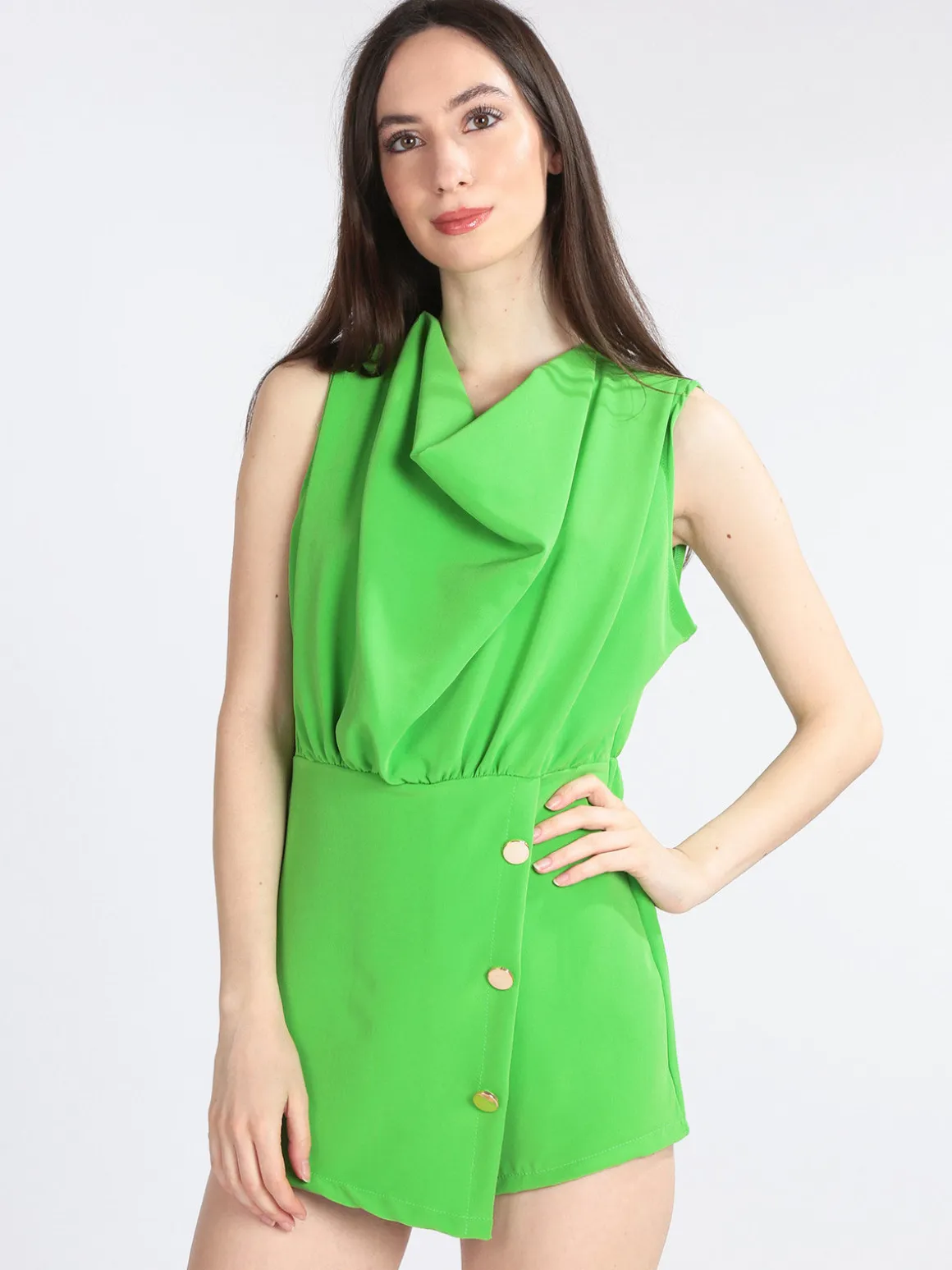 Solada Tuta jumpsuite corta da donna