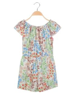 Solada Tutina jumpsuit da bambina a fiori