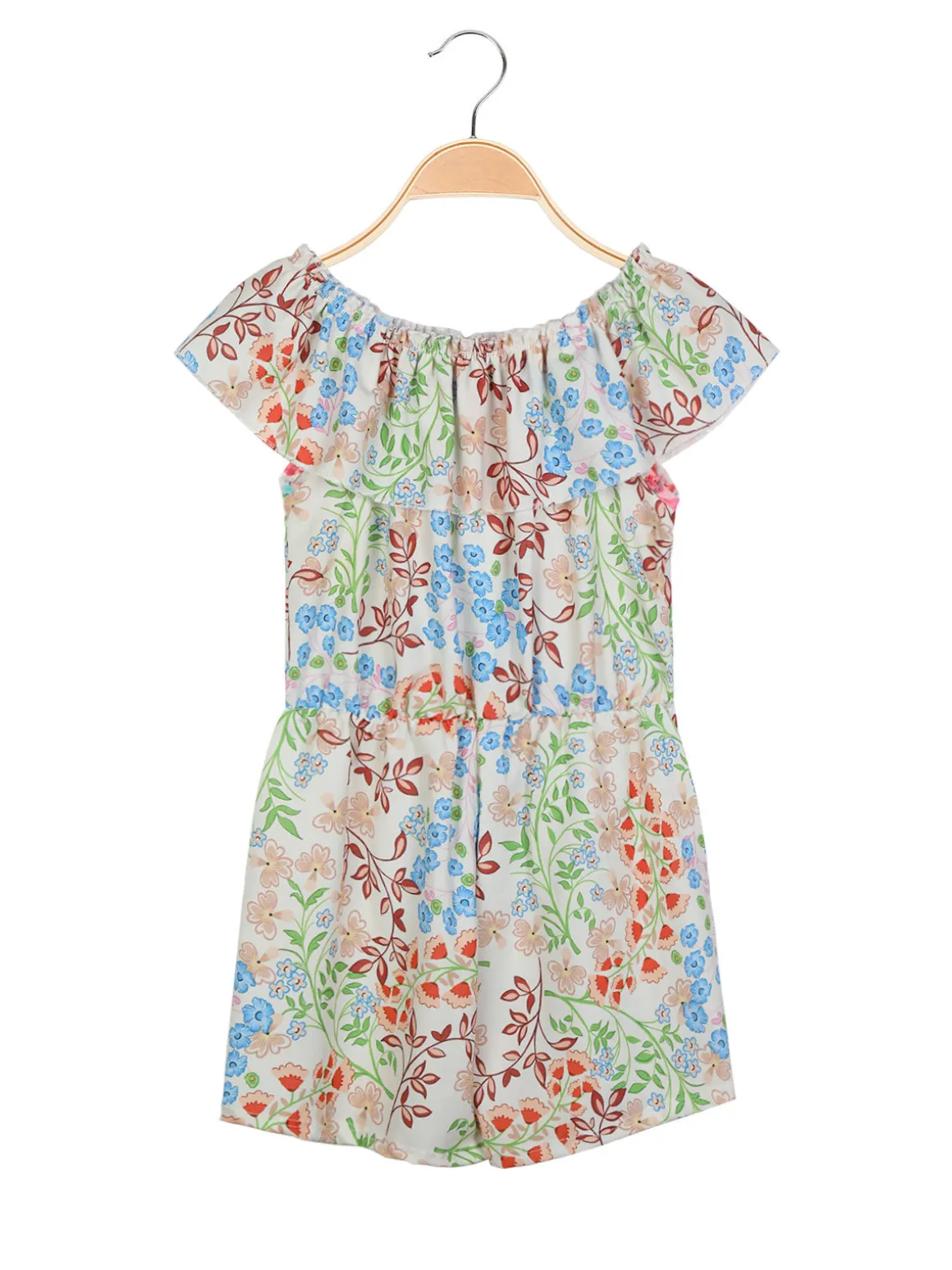 Solada Tutina jumpsuit da bambina a fiori