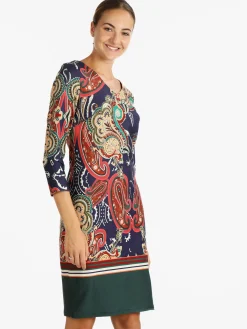 Solada Vestito con stampa donna manica lunga