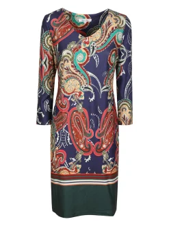 Solada Vestito con stampa donna manica lunga