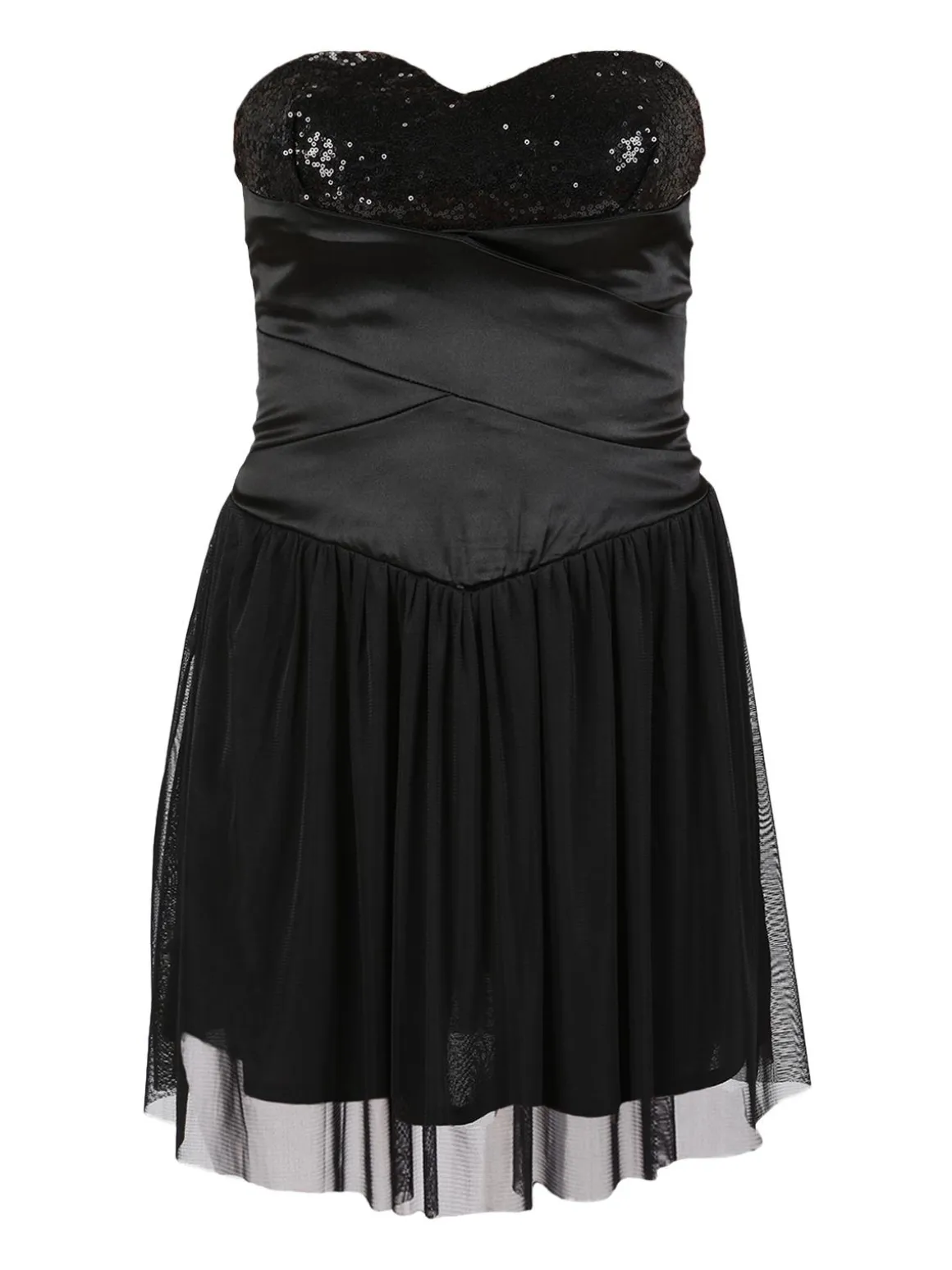 Solada Vestito corto con scollo a cuore