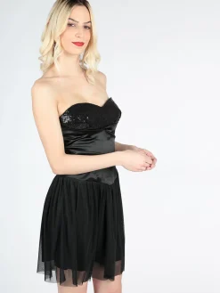 Solada Vestito corto con scollo a cuore
