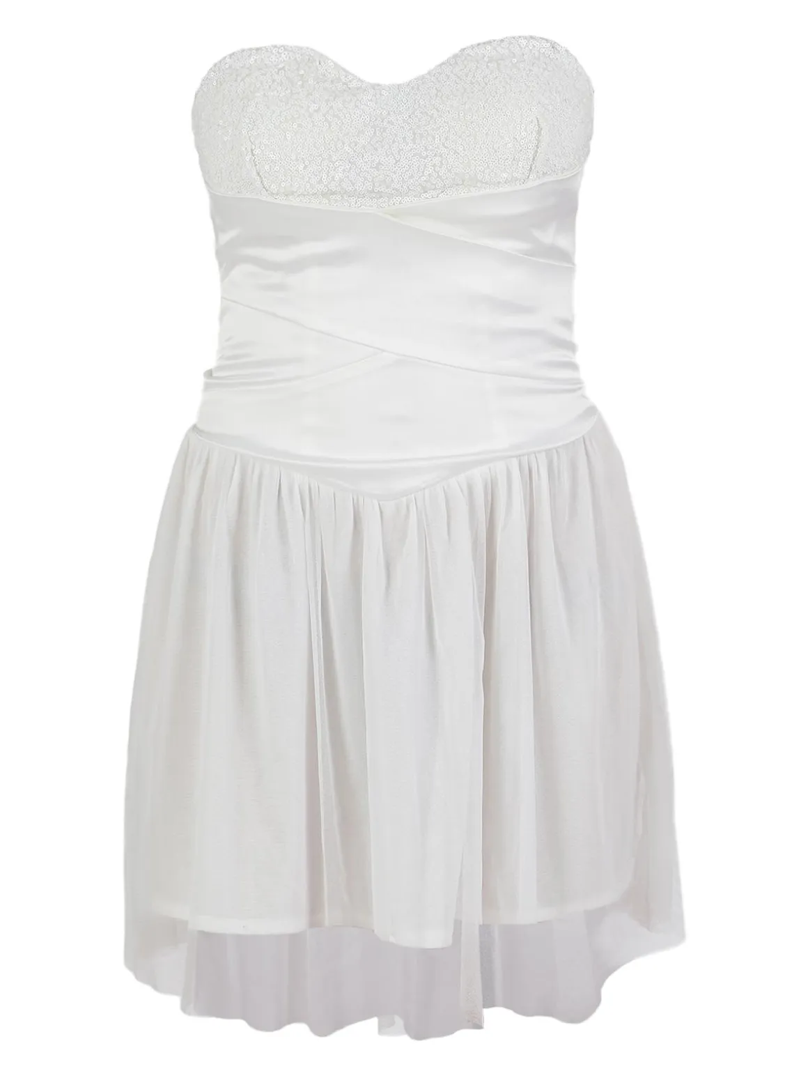 Solada Vestito corto con scollo a cuore