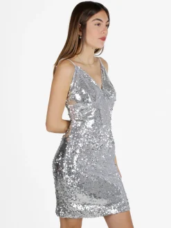 Solada Vestito corto da donna con paillettes