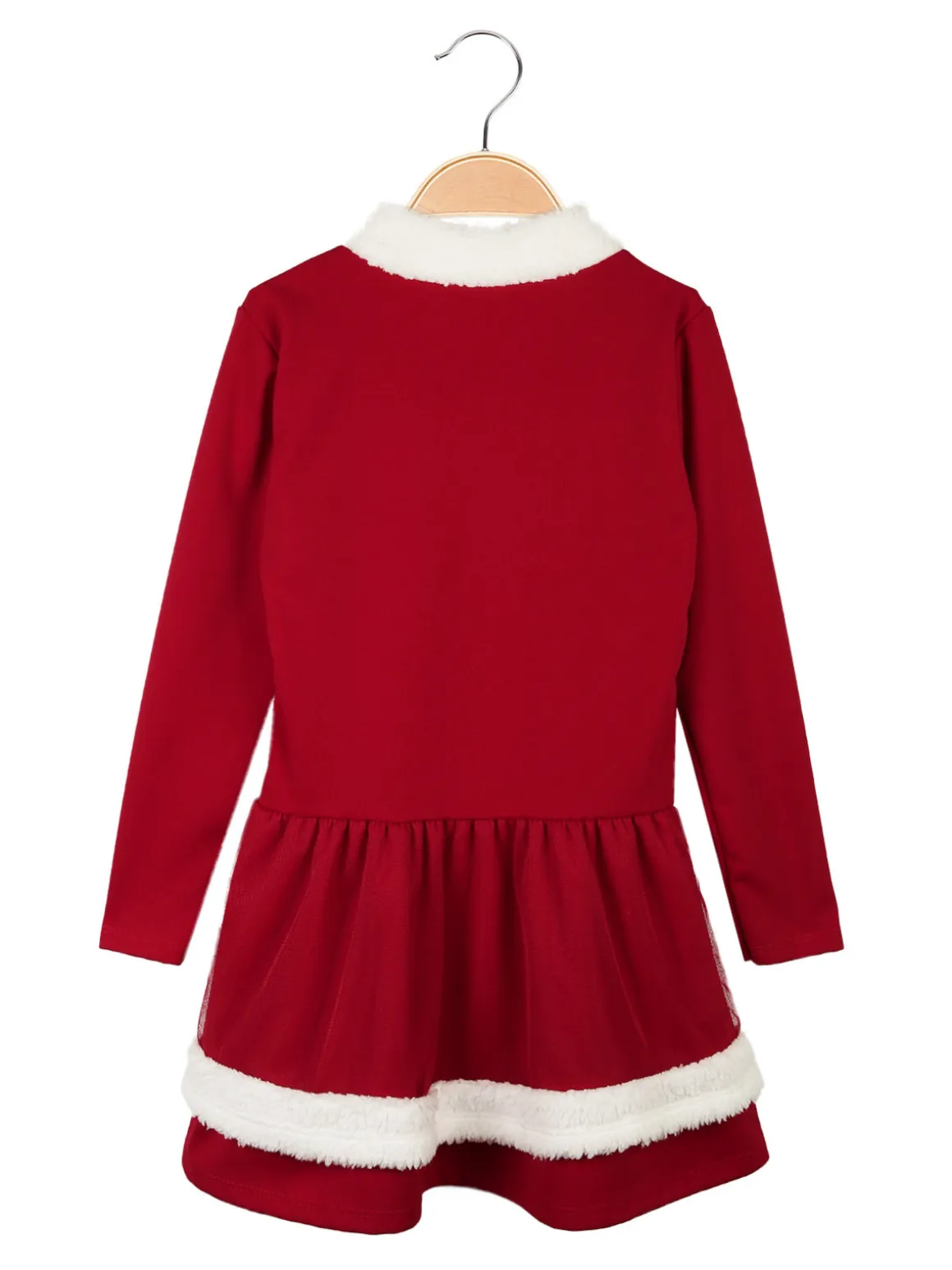 Solada Vestito di Natale bambina con tulle
