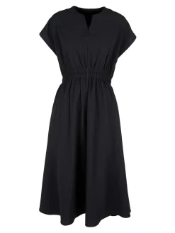 Solada Vestito donna a maniche corte con scollo a V