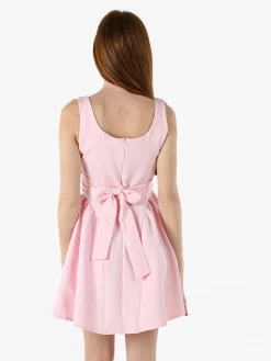 Solada Vestito donna a spalla stretta con scollo quadrato - rosa