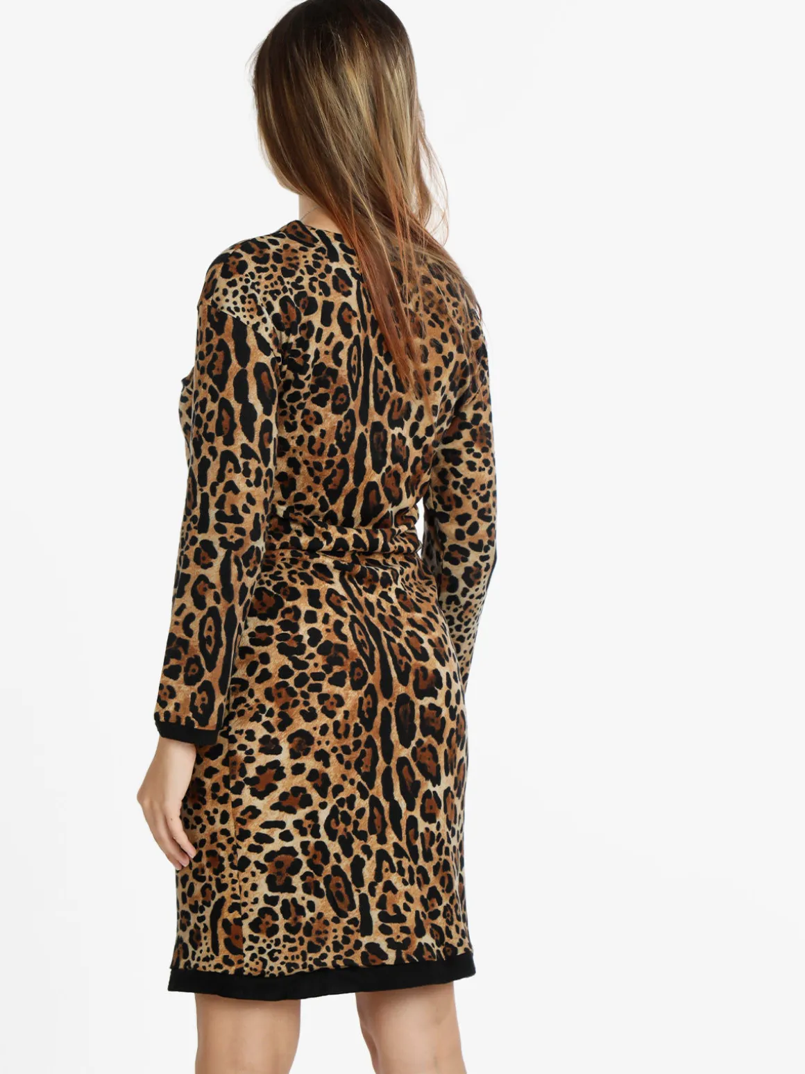 Solada Vestito donna con stampa animalier