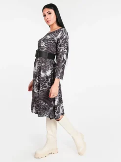 Solada Vestito donna fantasia animalier