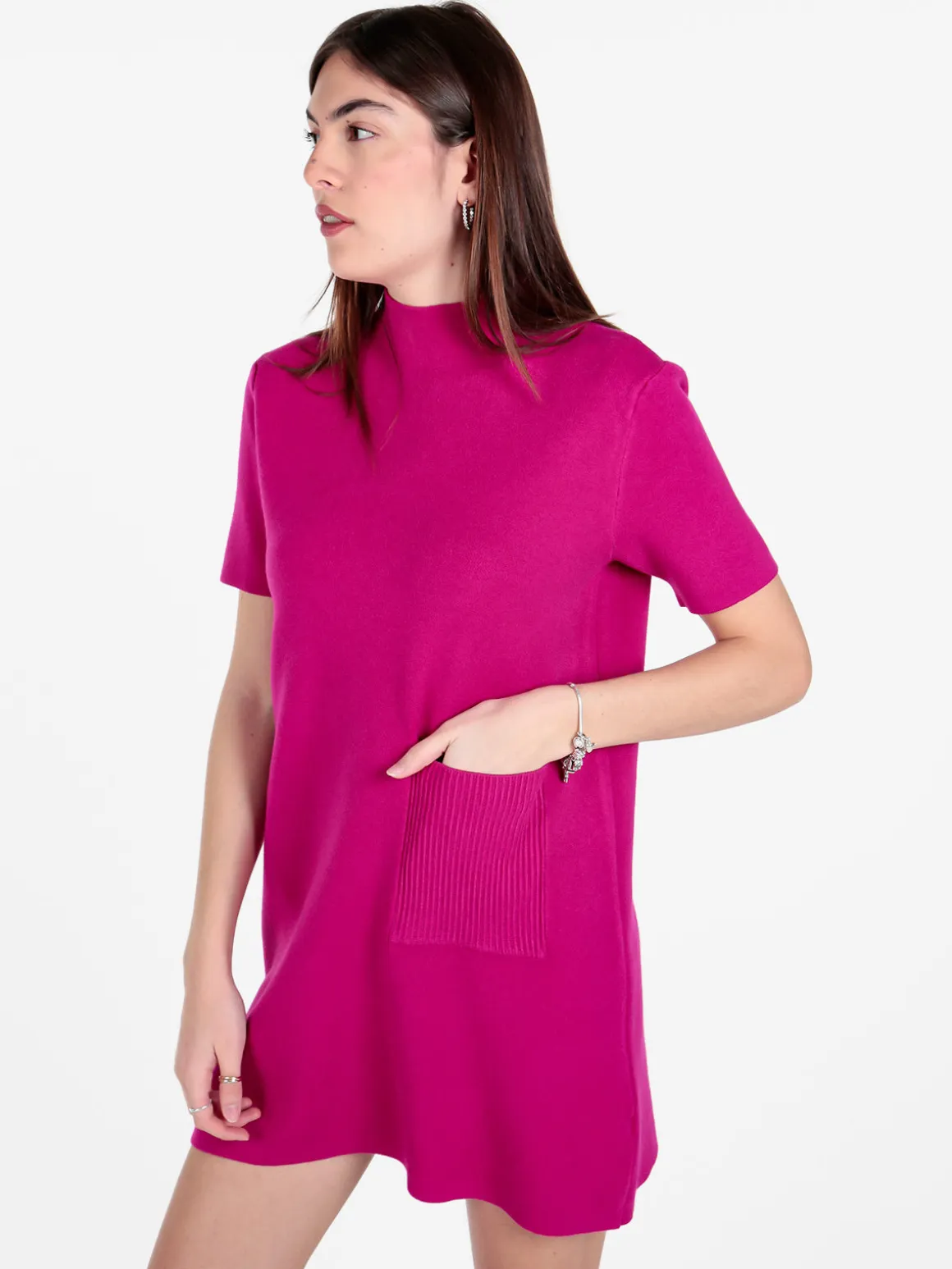 Solada Vestito donna in maglia a maniche corte