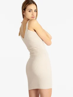 Solada Vestito donna in maglia a costine