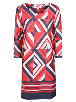 Solada Vestito donna manica lunga con stampa