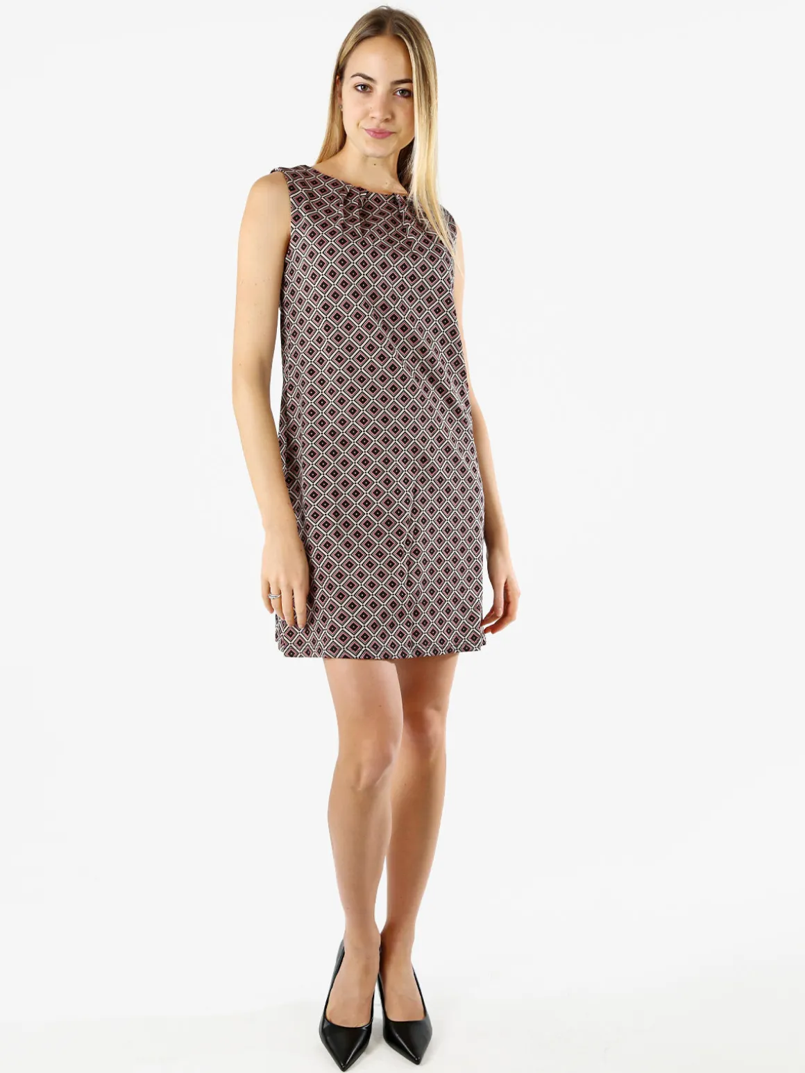 Solada Vestito donna senza maniche con stampe - multicolore