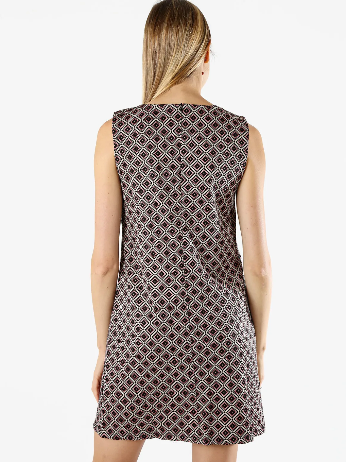 Solada Vestito donna senza maniche con stampe - multicolore
