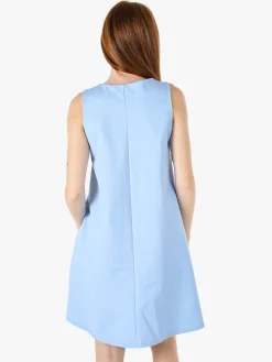 Solada Vestito donna svasato senza maniche - azzurro