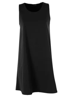 Solada Vestito donna svasato senza maniche - nero