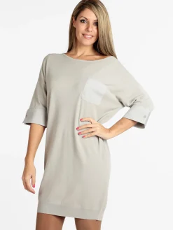 Solada Vestito in maglia con maniche a 3/4