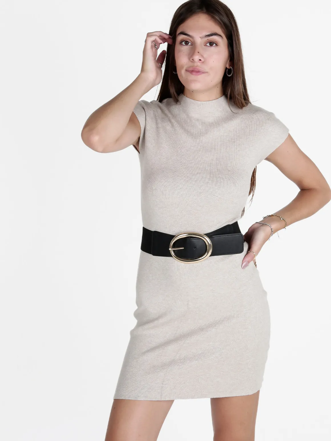 Solada Vestito mini da donna in maglia senza maniche