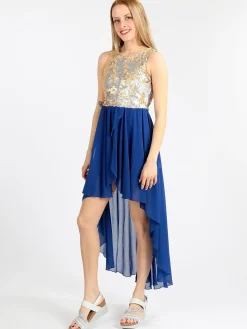 Solada Vestito smanicato con paillettes