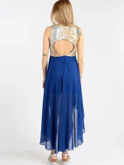 Solada Vestito smanicato con paillettes