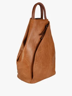 Solada Zaino da donna in ecopelle - marrone
