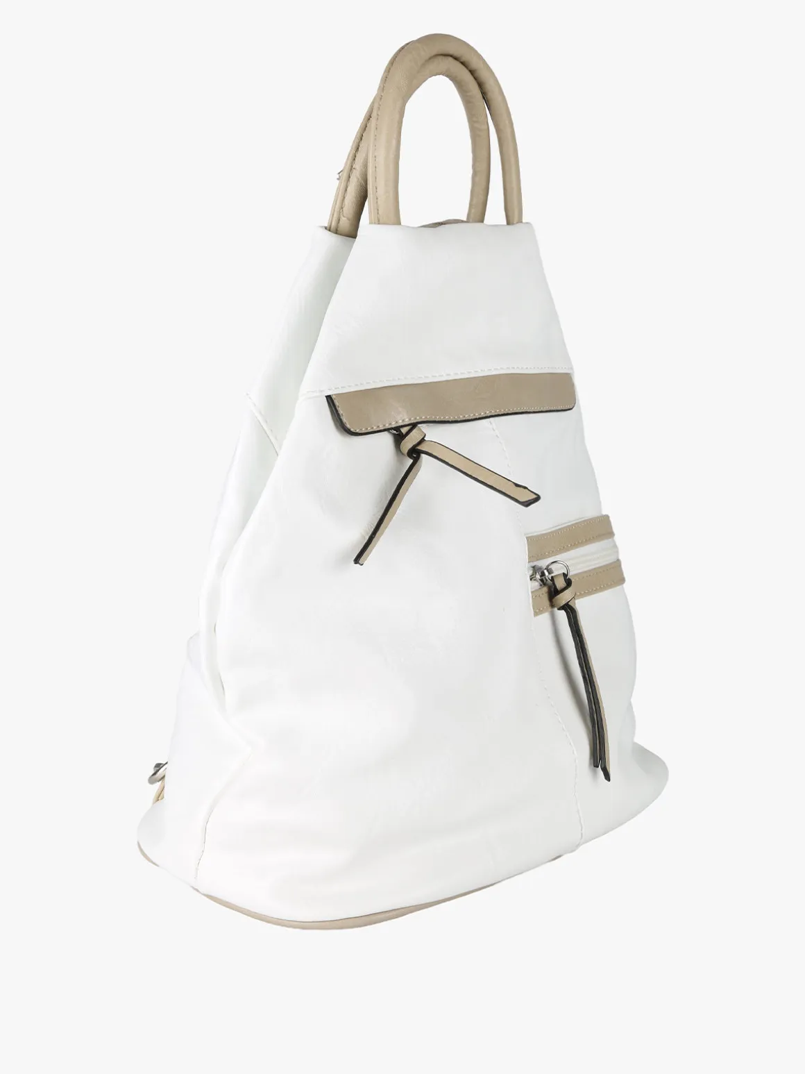Solada Zaino donna in ecopelle - bianco