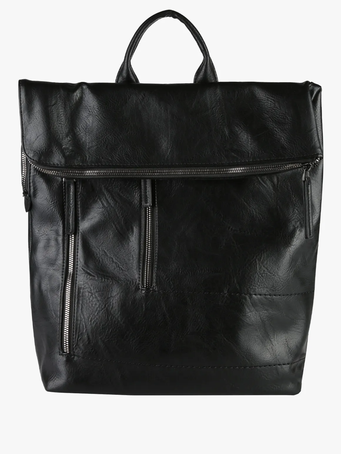 Solada Zaino donna porta pc in ecopelle - nero