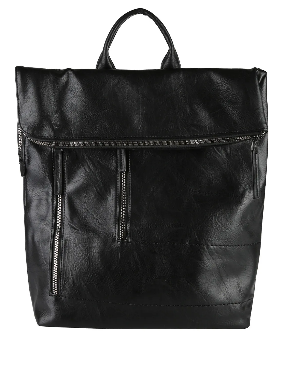 Solada Zaino donna porta pc in ecopelle - nero