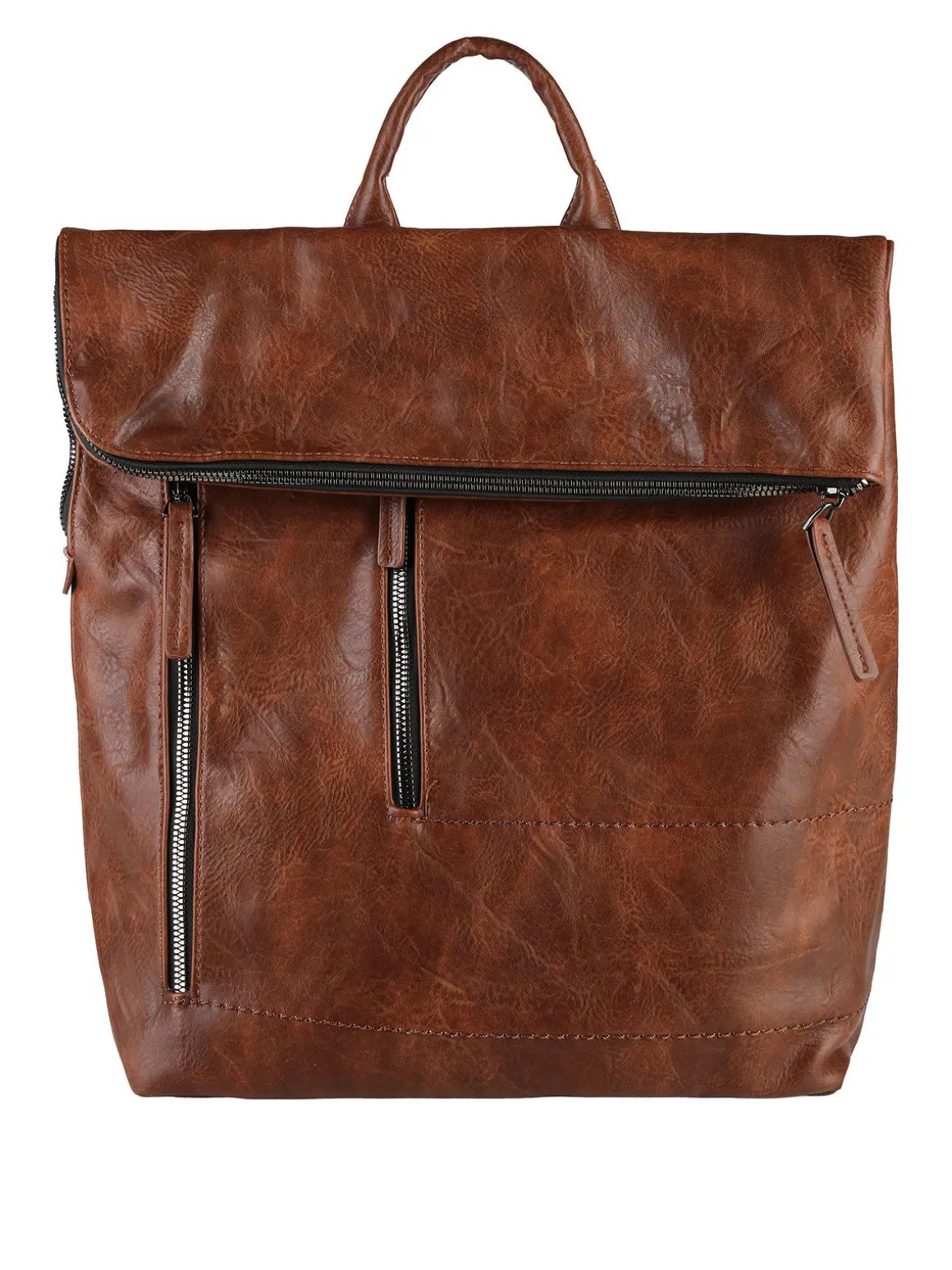 Solada Zaino donna porta pc in ecopelle - marrone