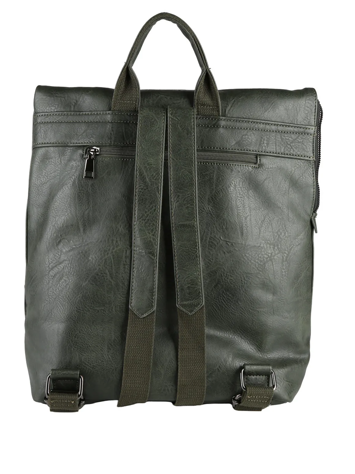 Solada Zaino donna porta pc in ecopelle - verde