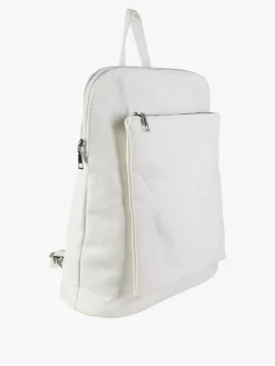 Solada Zaino in ecopelle da donna - bianco