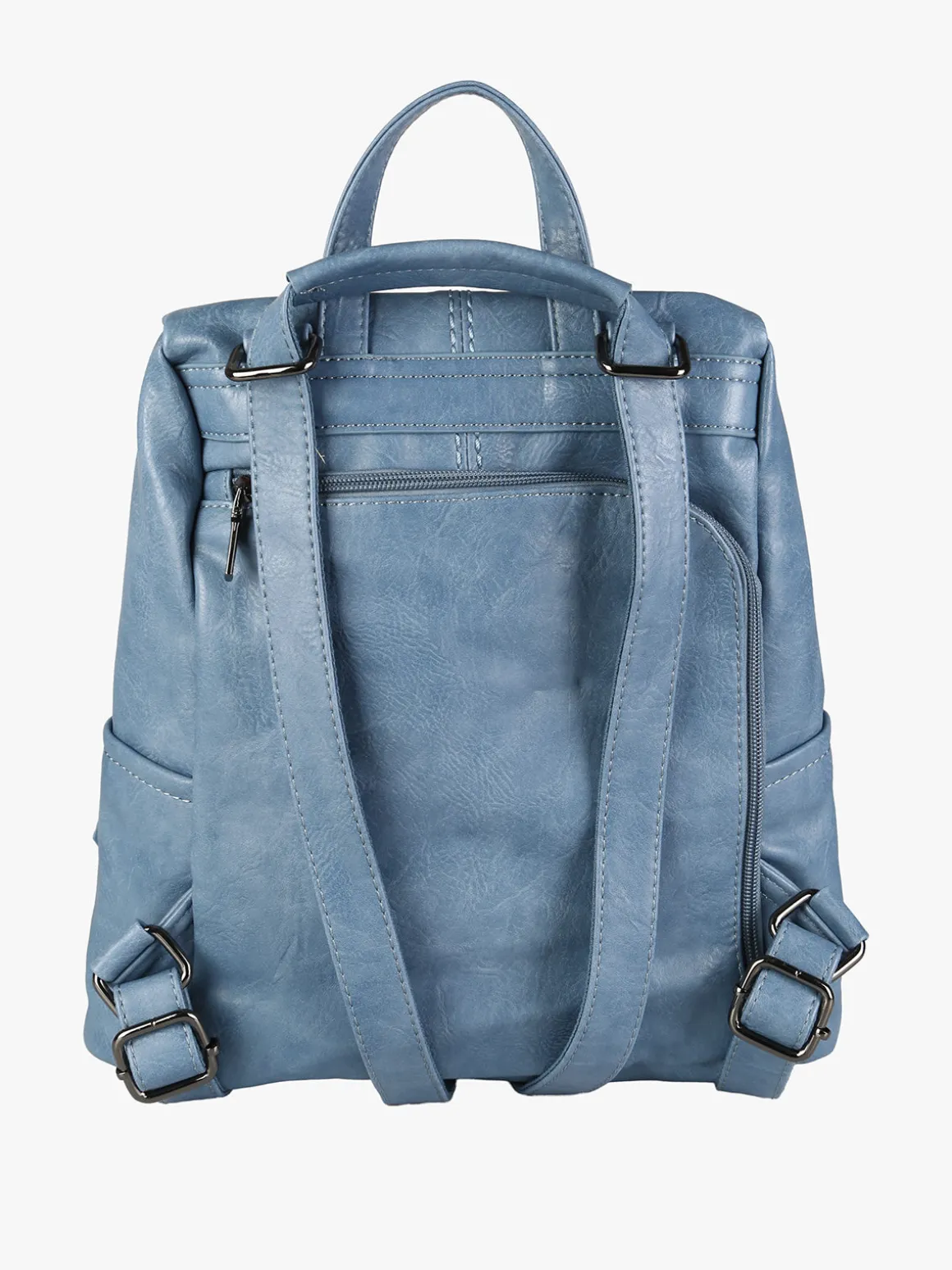 Solada Zaino in ecopelle da donna - blu