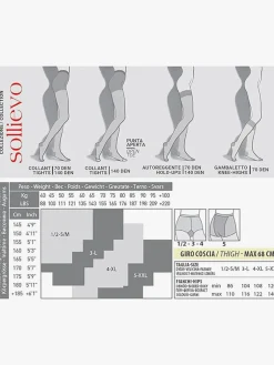 Sollievo Collant donna 70 denari a compressione graduata