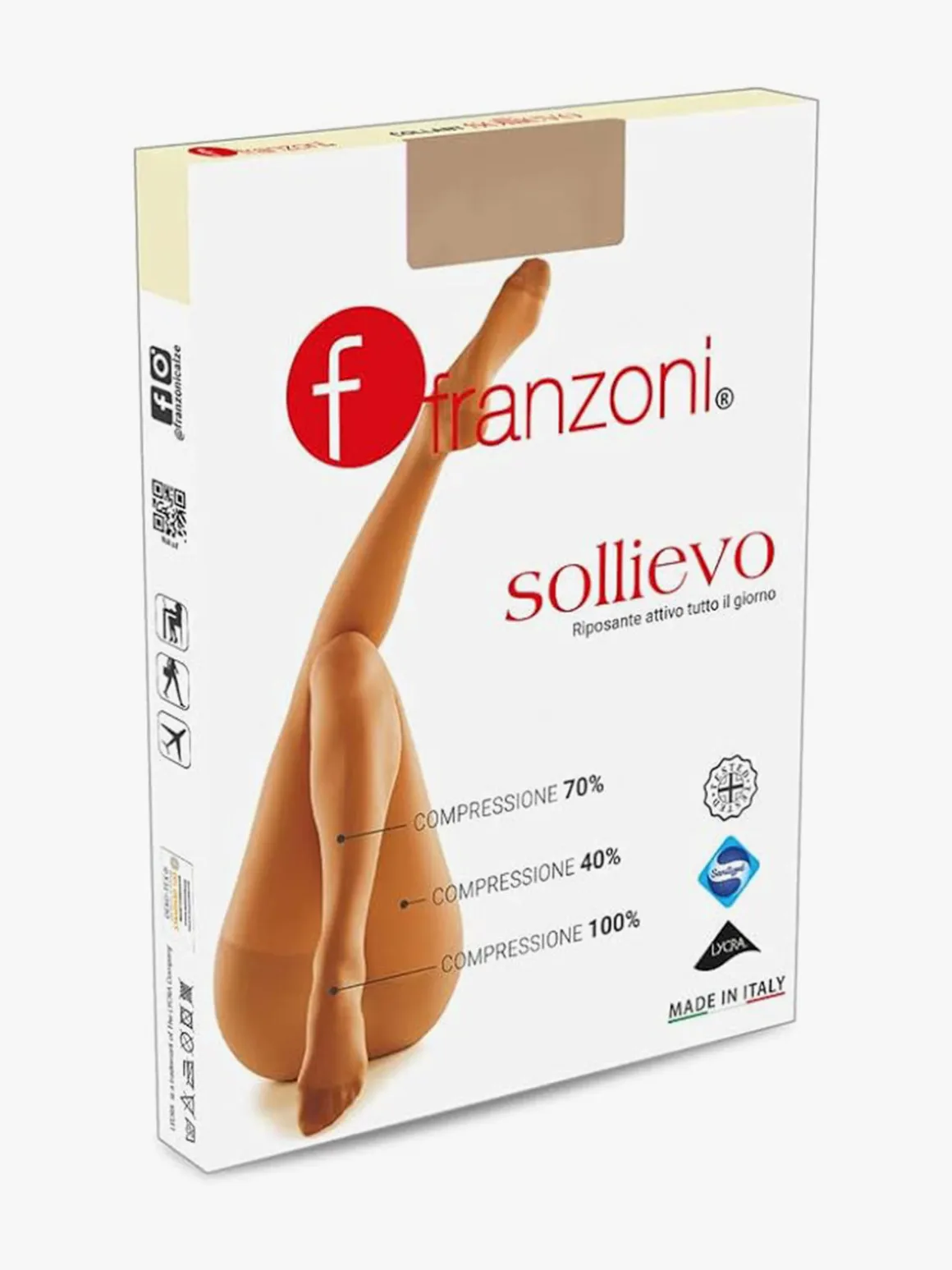 Sollievo Collant donna 70 denari a compressione graduata