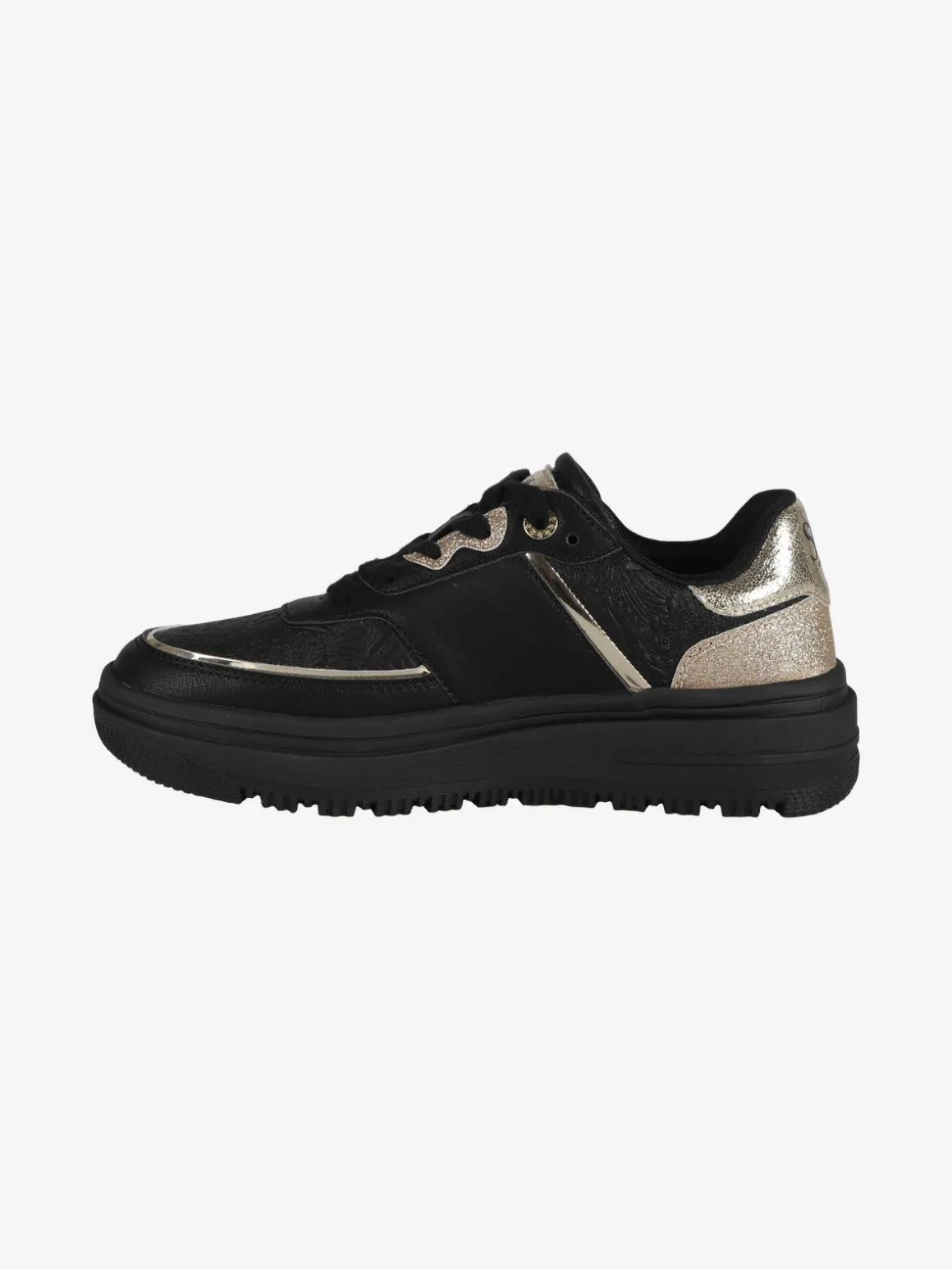 Solo Soprani CITY PU MIRROR GLITTER Sneakers donna con flatform